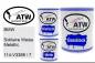 Preview: BMW, Solitaire Weiss Metallic, 114-V3389 / 7: 1L Lackdose + 1L Klarlack + 500ml Härter - Set, von ATW Autoteile West.